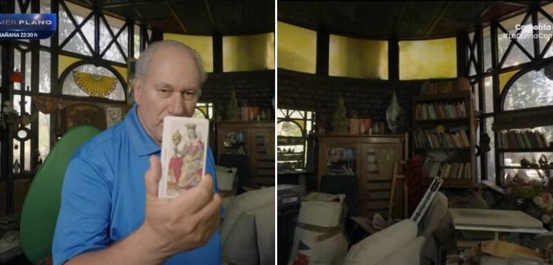 Pedro Engel presentó la que por años fue su consulta. Créditos: Captura CHV