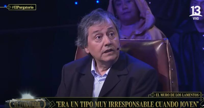 Claudio Reyes fue invitado a "El Purgatorio".