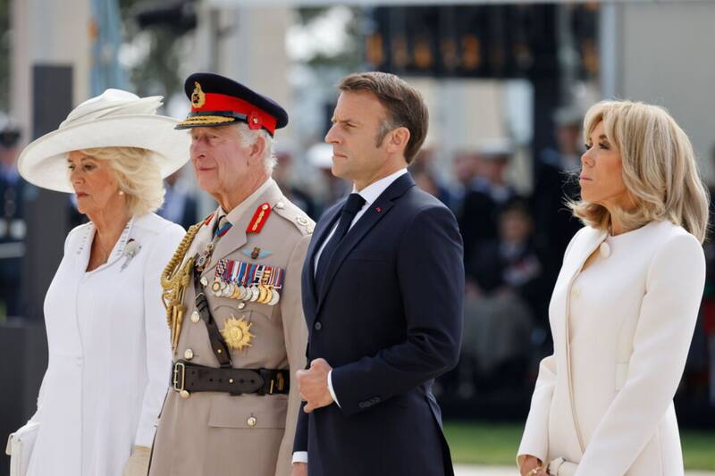 El incómodo momento entre la reina Camila y Brigitte Macron que no todos vieron