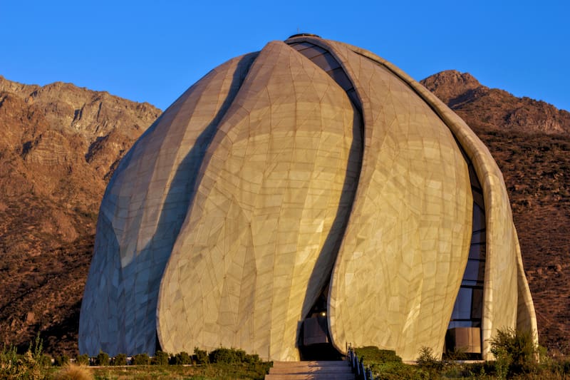 El lugar perfecto para dar una pausa de la rutina en otoño, con vistas y tranquilidad en plena precordillera. Créditos: Bahá'í.
