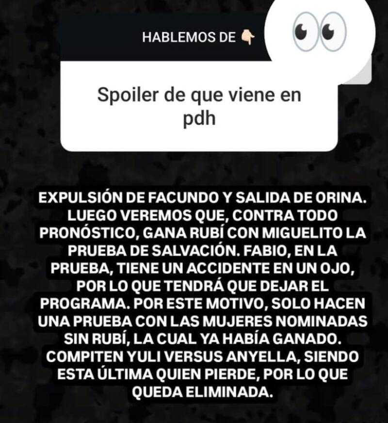 Filtran nuevo spoiler del reality de Canal 13. Créditos: Instagram