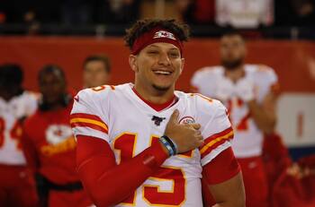 La reacción de Patrick Mahomes ante récord de intercepciones