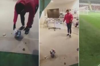 El tremendo golazo olímpico desde la zona mixta en Rumania