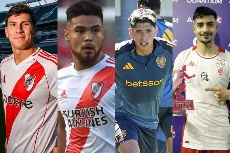 protagonizarán el próximo Superclásico entre Boca Juniors y River Plate.