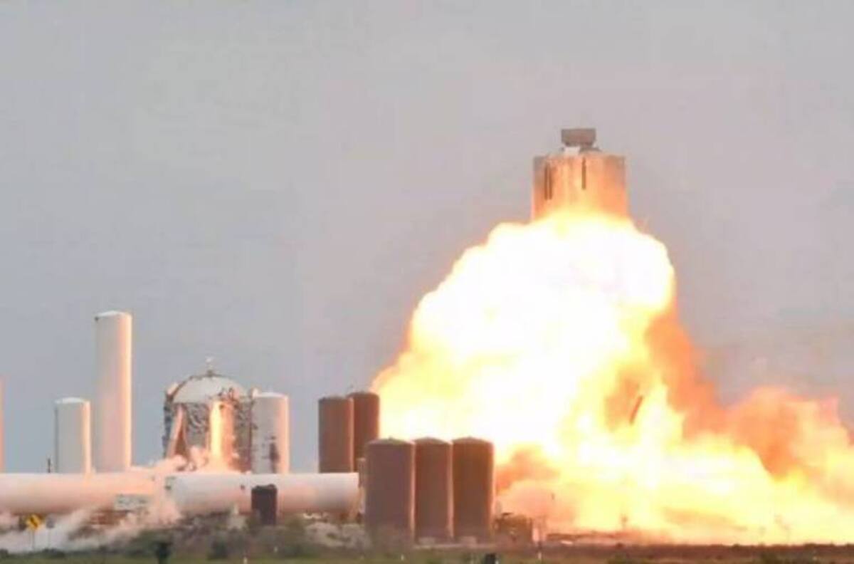 Explotó prototipo de la nave de Space X que llevaría humanos a Marte