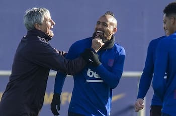 Laurent Blanc suena como posible reemplazante de Quique Setién en el Barcelona de Vidal