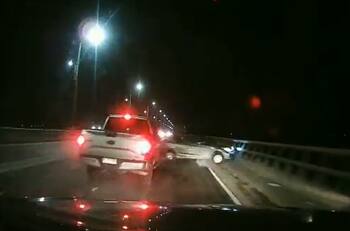 VIDEO | Registran momento exacto del choque que protagonizó concejal de RN en San Pedro de la Paz