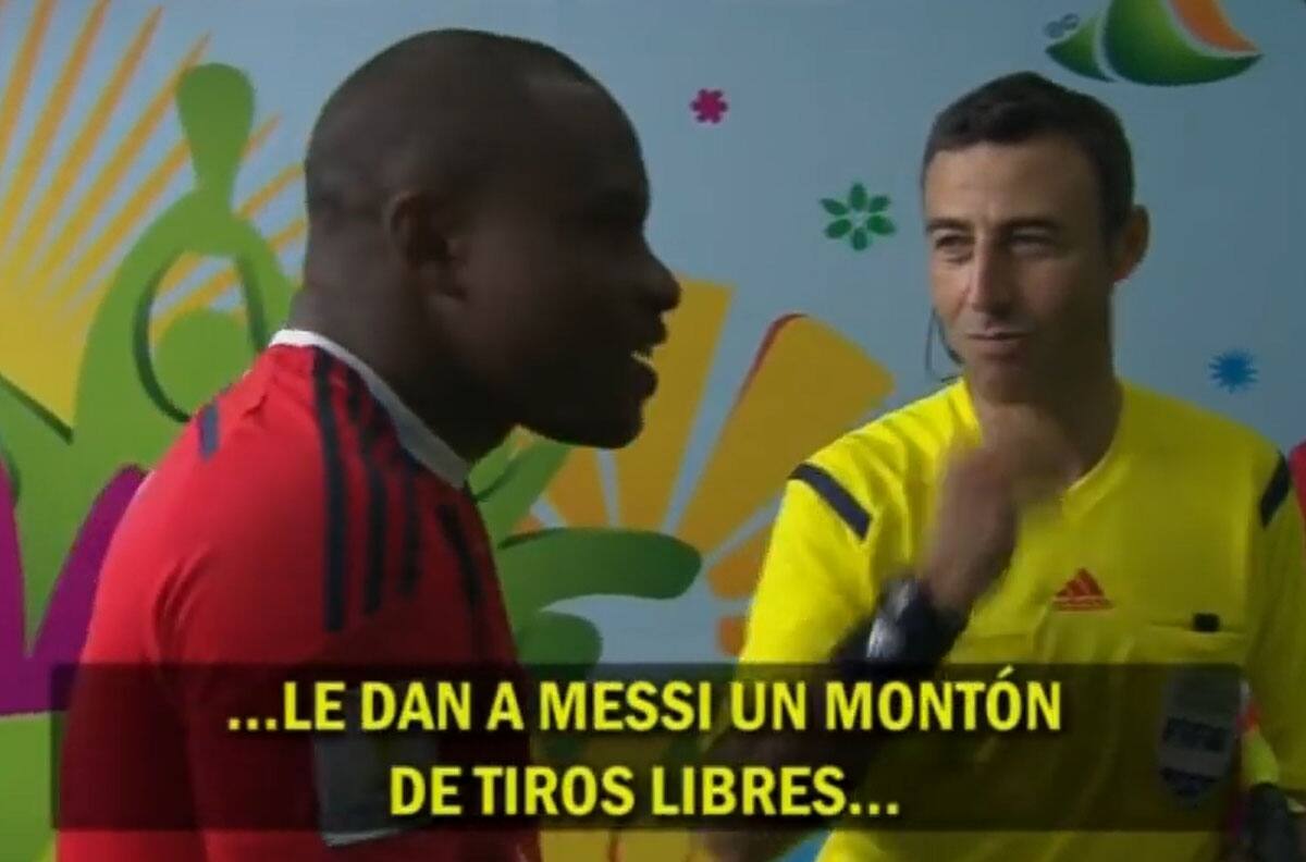 VIDEO | No más tiros libres para Messi por favor: a 8 años del gracioso diálogo de arquero con árbitros de Brasil 2014