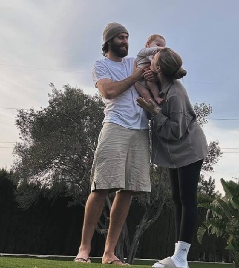 Mason nació el 14 de enero del 2023. Créditos: Instagram