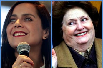 Así luce Natalia Valdebenito como Lucía Hiriart para nueva obra de teatro