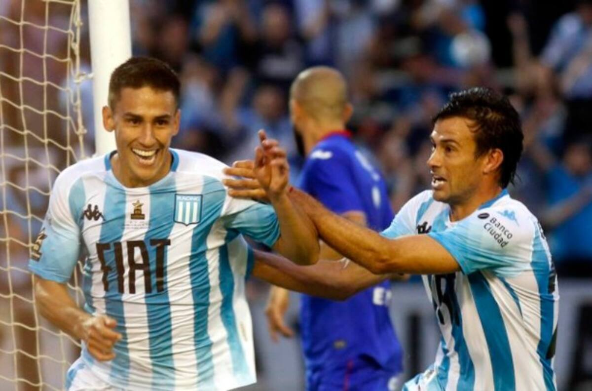 Dos goles, la misma fórmula: El doblete de Rojas que le da la victoria a Racing