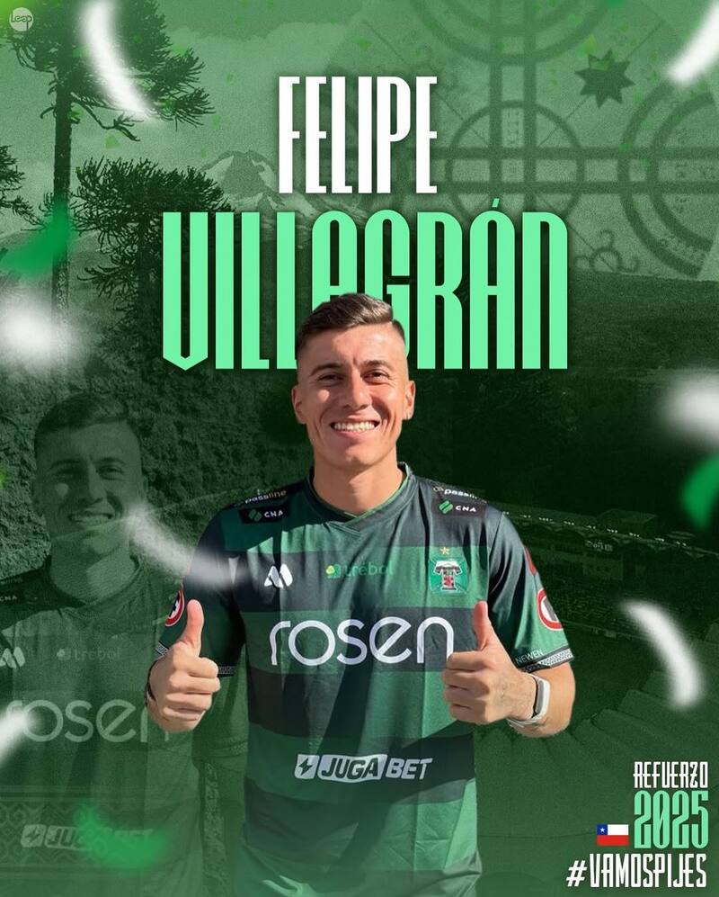 Fue presentado como el primer refuerzo de Temuco.