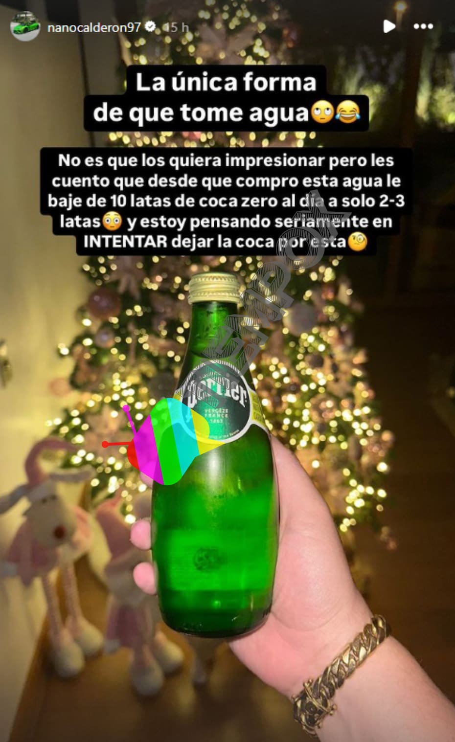 evela cómo maneja su adicción a la Coca Cola