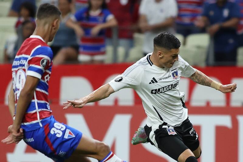 cayó contra Fortaleza en Copa Libertadores. Foto: Colo Colo.