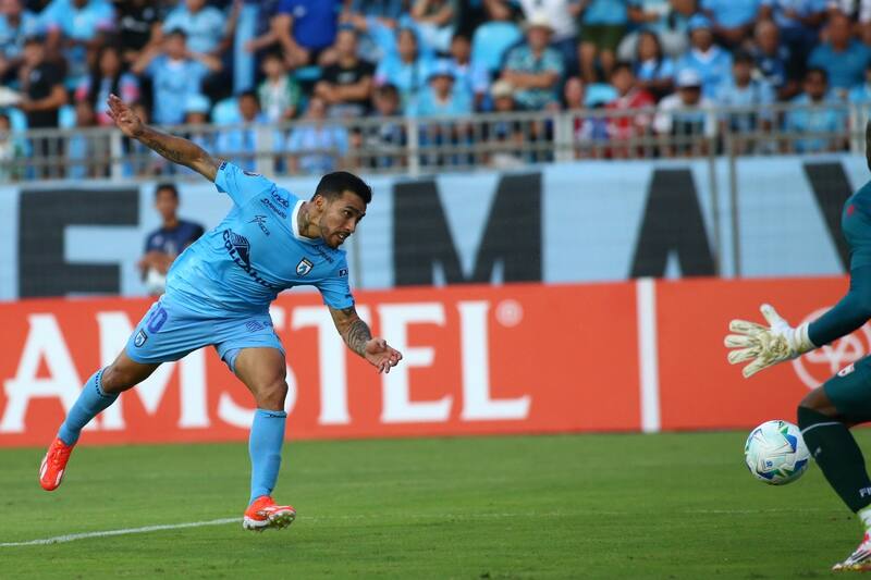 se lució en Copa Libertadores con Deportes Iquique. Foto: Agencia Aton.