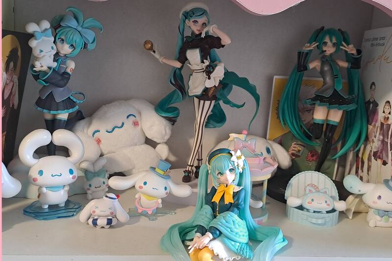 Miku cuenta con una gran cantidad de figuras distintas.