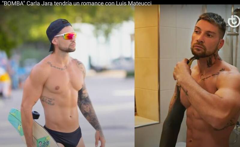 Luis Mateucci estaría conquistando a Carla Jara.