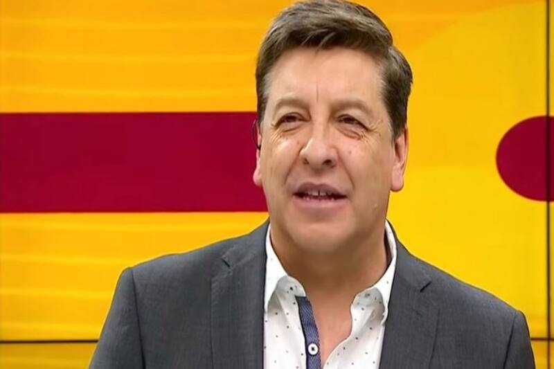 regresó al matinal tras la muerte de la hermana de su polola