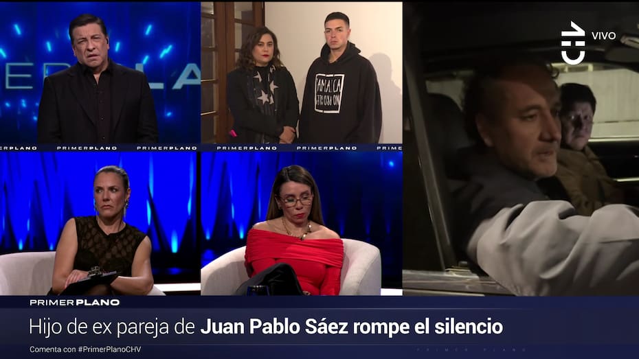El joven mostró una grabación que realizó durante la noche del sábado.