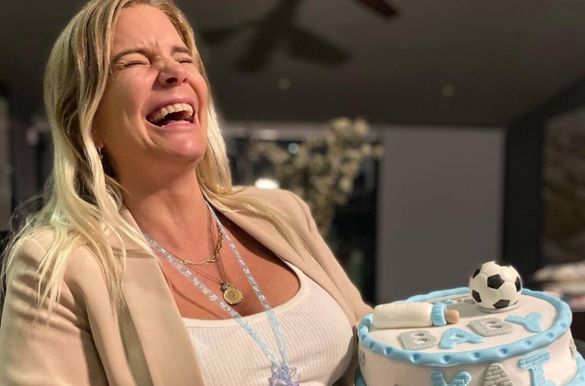 Javiera Acevedo y Kai celebraron el cumpleaños del abuelo del menor y padre de la actriz