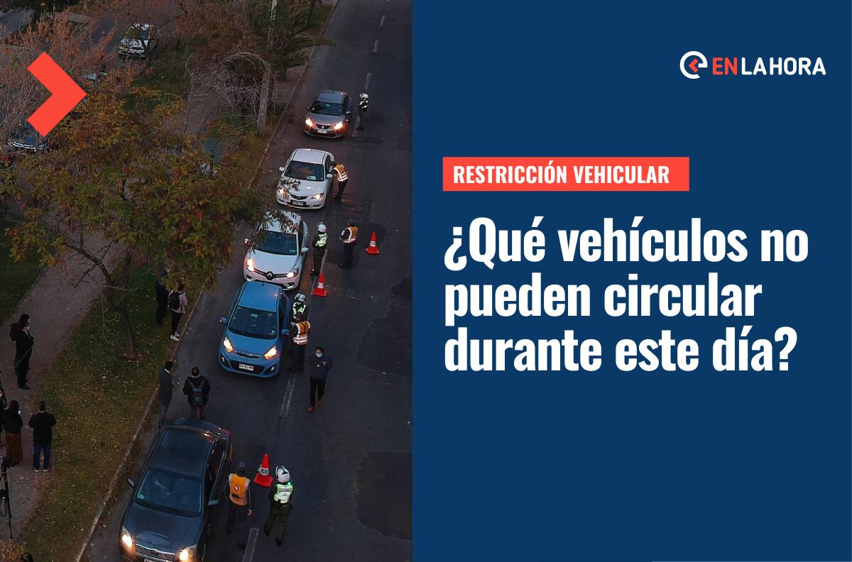 Restricción Vehicular 2022 | ¿Qué autos no podrán circular este domingo 19 de junio en Santiago?