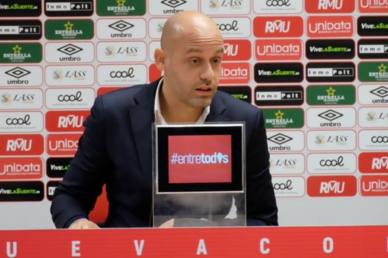 Pedro Gómez en su paso por el Real Murcia de España