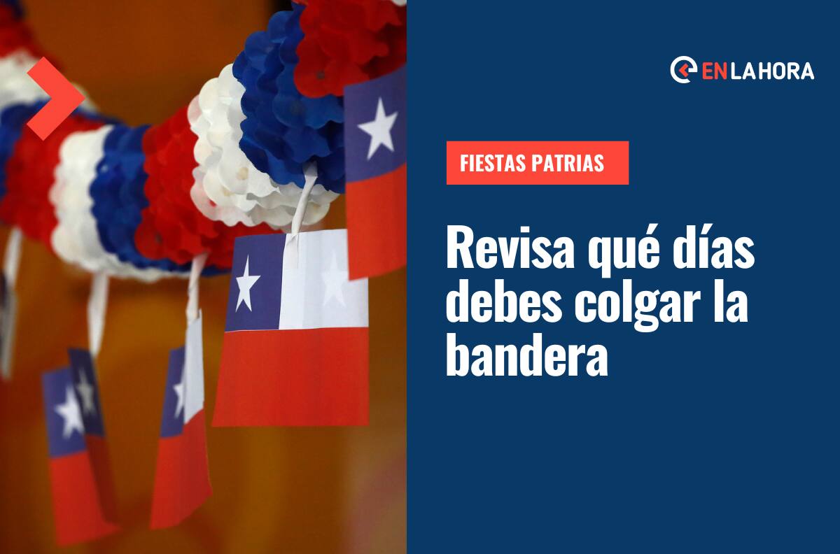 Fiestas Patrias: ¿Qué día es obligatorio colgar la bandera? Revisa de cuánto es la multa por no hacerlo