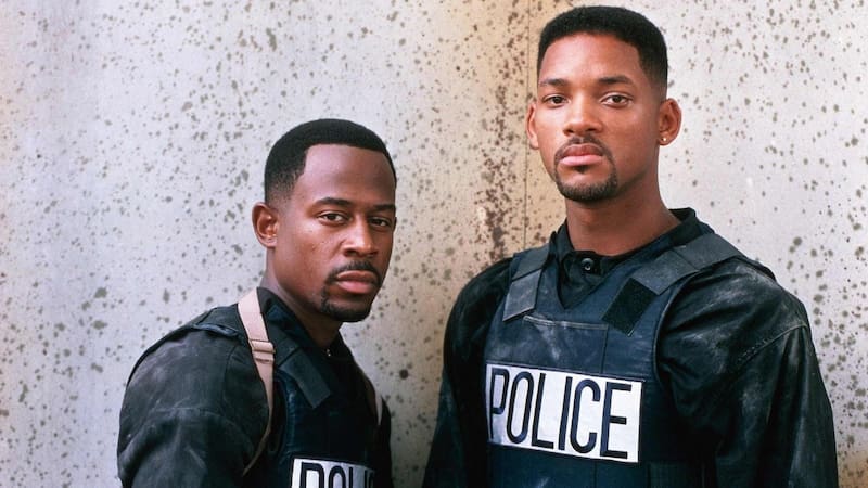 Así se veían Martín Lawrence y Will Smith en la primera entrega de "Bad Boys".