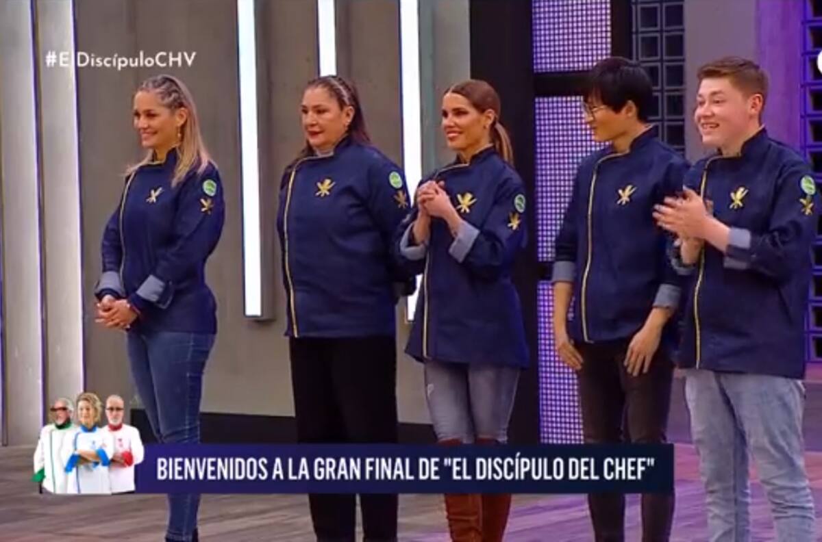 Tras dura primera etapa: Estos son los tres finalistas que compiten por el premio de "El Discípulo del Chef"