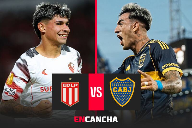 El cuadro Xeneize visita el Uno de La Plata por la fecha 2 del Clausura 2026. Foto: RRSS Estudiantes y Boca.