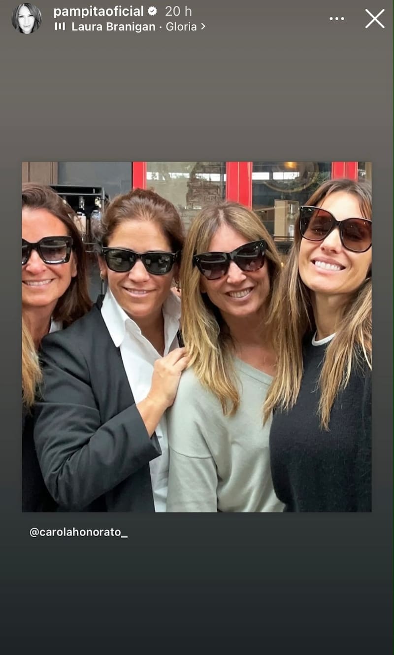 Pampita y Carola Honorato disfrutan de sus días en Chile.