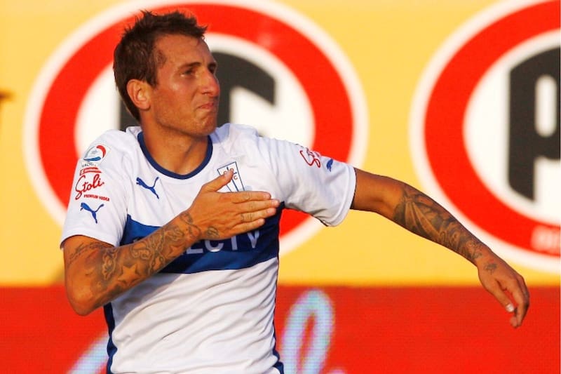 El ex mediocampista con Universidad Católica, en 2014.