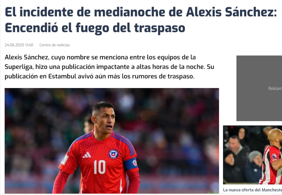 alucinan con la publicación de Alexis Sánchez.