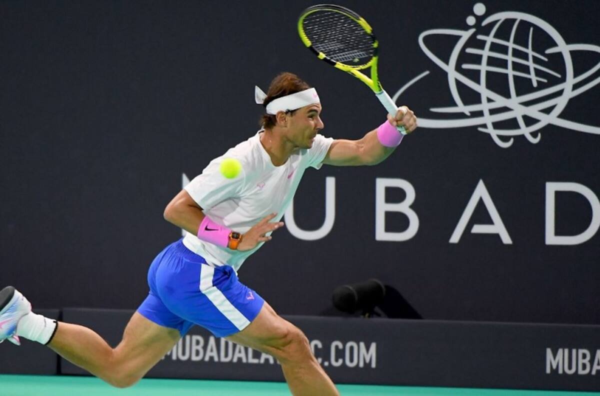 Rafael Nadal se impuso a Tsitsipas y ganó Abu Dhabi por quinta vez