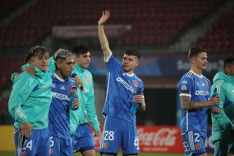 El jugador de la U Agustin Arce.