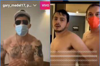 “Yo igual vengo del peluquero”: Pollo Castillo, Gary Medel y Rodrigo Gallina sacaron los “pasos prohibidos” y bromearon en hilarante transmisión en vivo