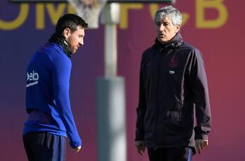 Messi ignora al ayudante de Setién: ¿Quiebre en el Barcelona?