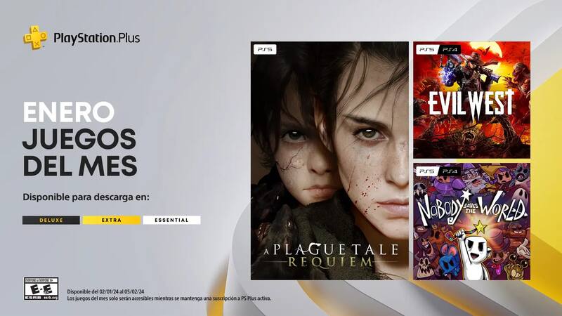 Los juegos que llegan gratis a la PS Plus.