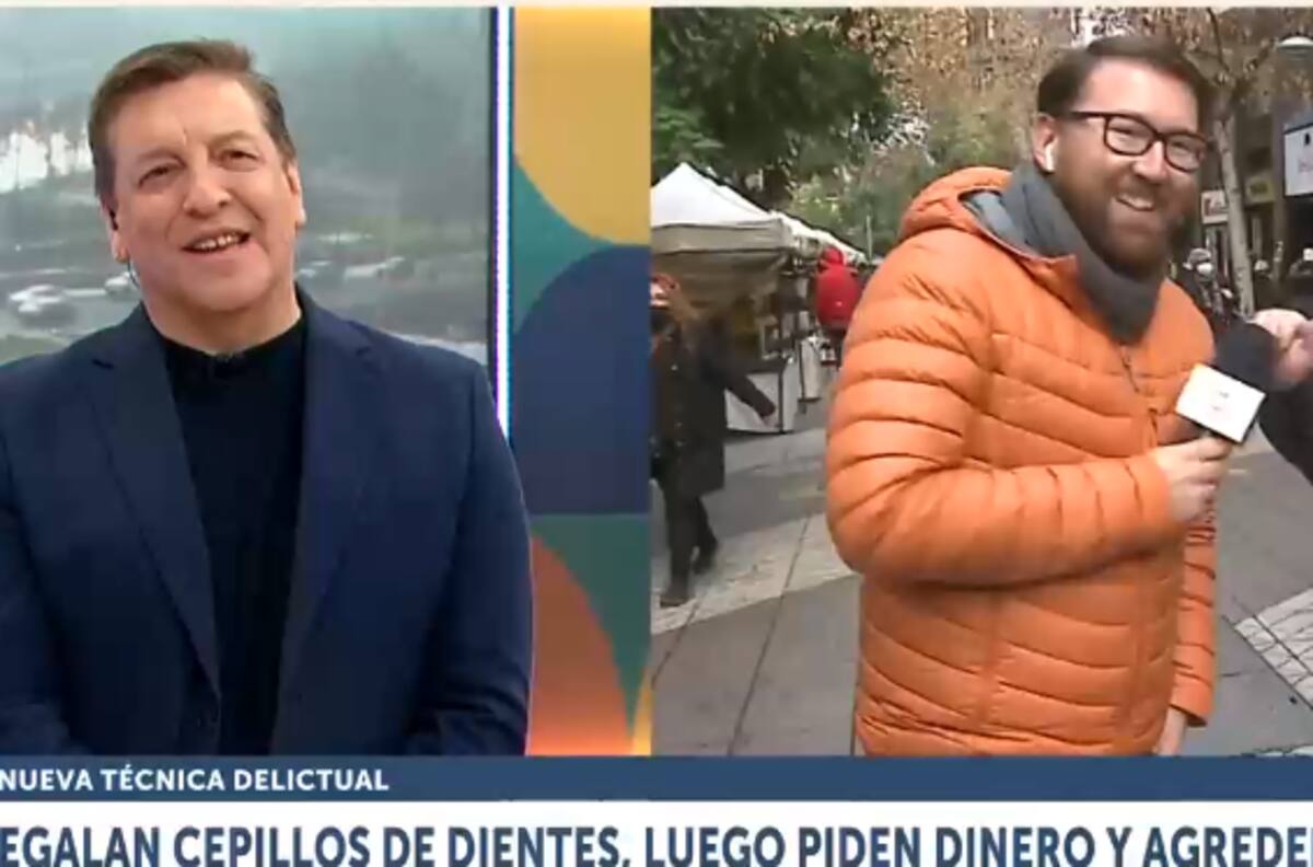 "El chaqueteo de este equipo": Particular saludo descolocó a Julio César Rodríguez durante contacto en vivo