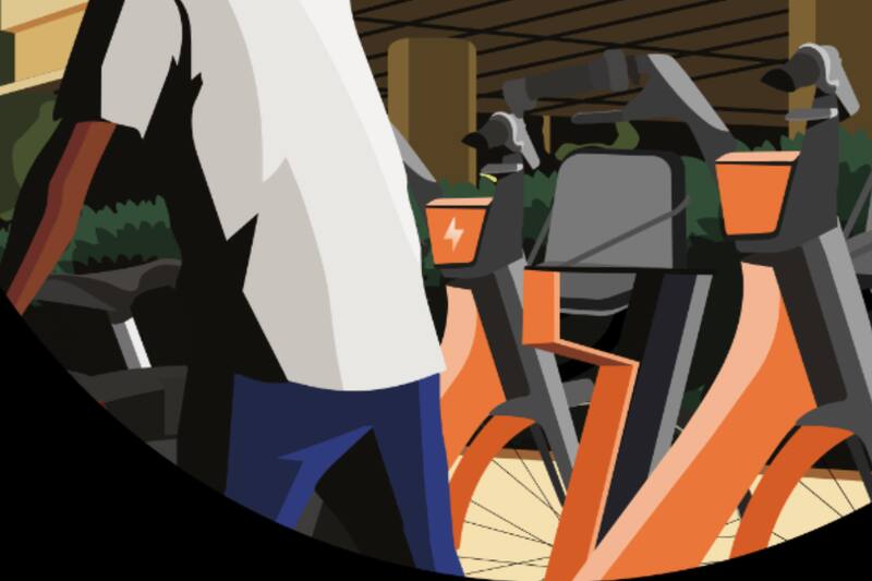 Así puedes usar las bicis de Itaú con Uber.