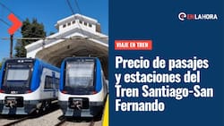 Tren Santiago-San Fernando: Revisa el precio de los pasajes y en qué estaciones se detiene