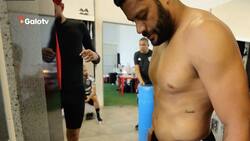 VIDEO | Hulk acaparó las miradas por bajar cerca de 6 kilos tras partido del Atlético Mineiro de Eduardo Vargas