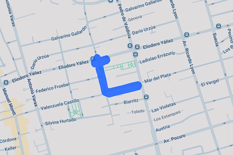 Corte de luz cerca de la Municipalidad de Providencia. Créditos: Enel.