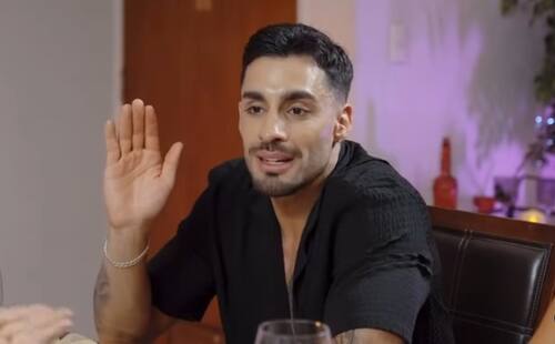 El ex Gran Hermano en su debut en La Divina Comida. Créditos: Captura CHV