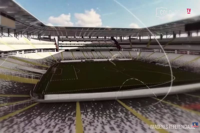 Referencias del nuevo estadio de Colo Colo.