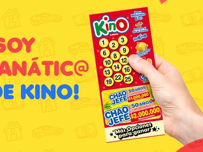 Resultados del último sorteo del Kino: Un afortunado ganador se llevó $4.500.000