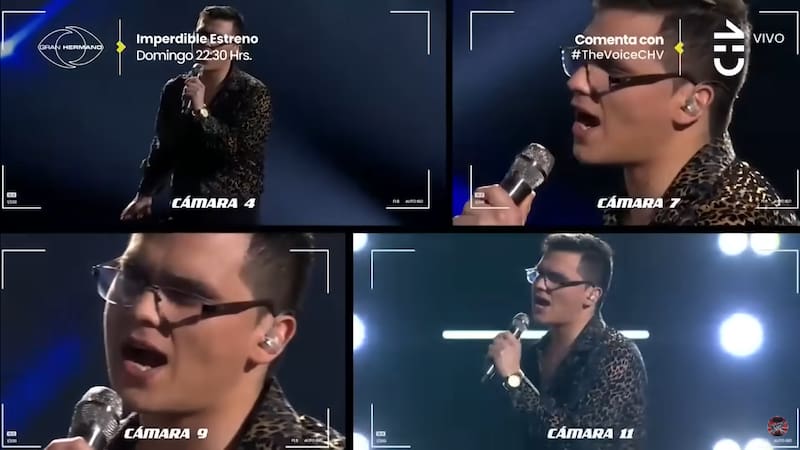 Marcelo Durán en "The Voice Chile"