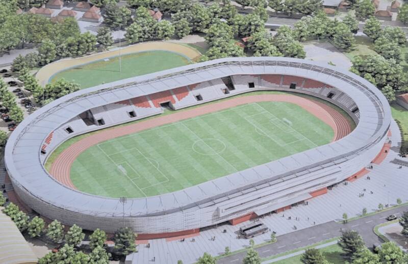 . Remodelación del recinto curicano.