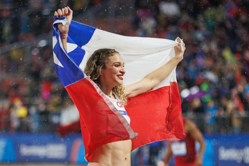 competirá en el Mundial de Atletismo. Foto: Santiago 2023
