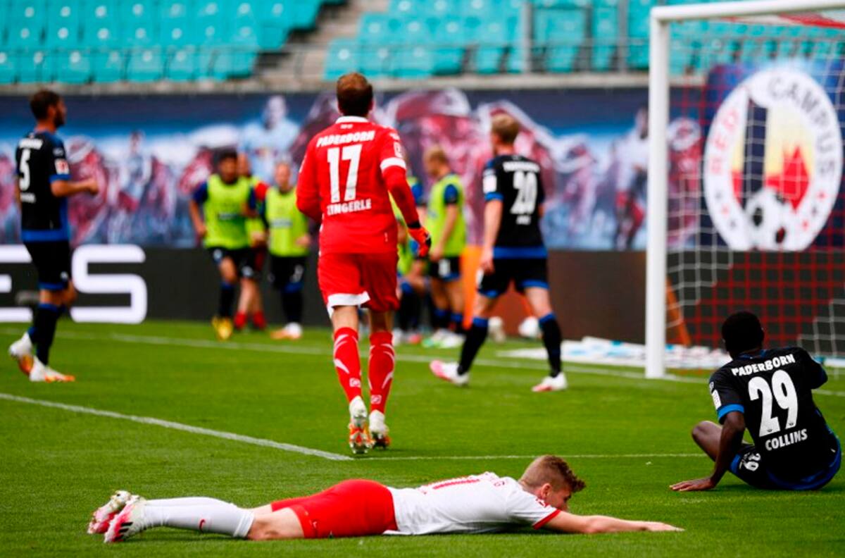 Reparto de puntos en el Red Bull Arena: RB Leipzig 1-1 Paderborn